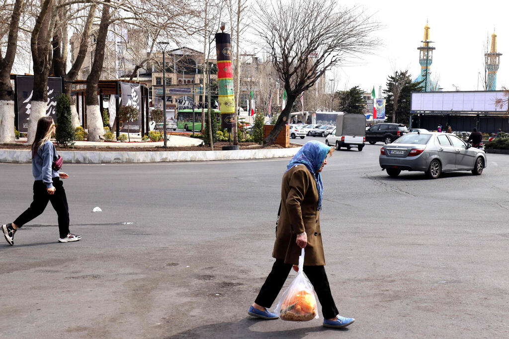 Tehran, Iran, a week since the start of the war