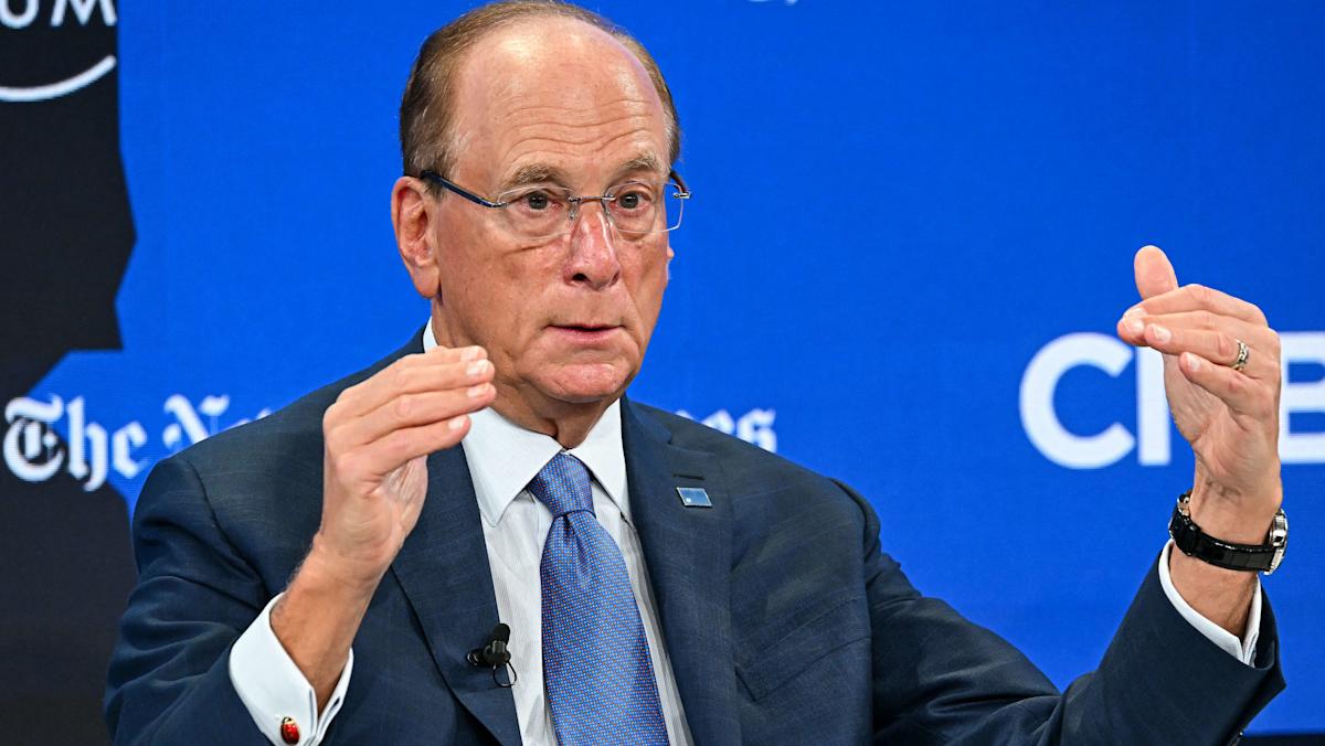 BlackRock's Larry Fink says oil could drop to $40 if the Iran war ends well - or stay close to $150 for years.