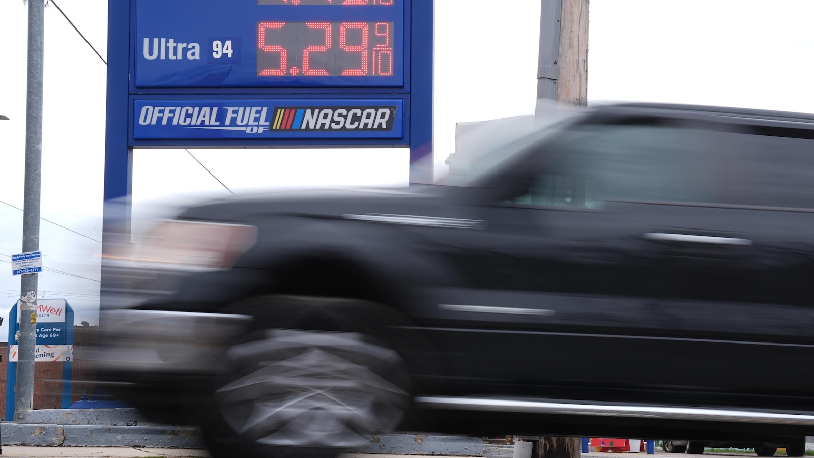 Gas prices rose more than $4 on average for a typical gallon in the US, the highest since 2022.